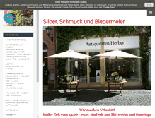 Tablet Screenshot of herber-antiquitaeten.de